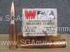 500 Round Case - 7.62x54R 148 Grain FMJ Bi-metal Case Wolf WPA Military Classic Ammo by LVE